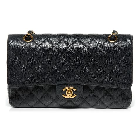 chanel puffy caviar bag|CHANEL Caviar Quilted Medium Double Flap Black.